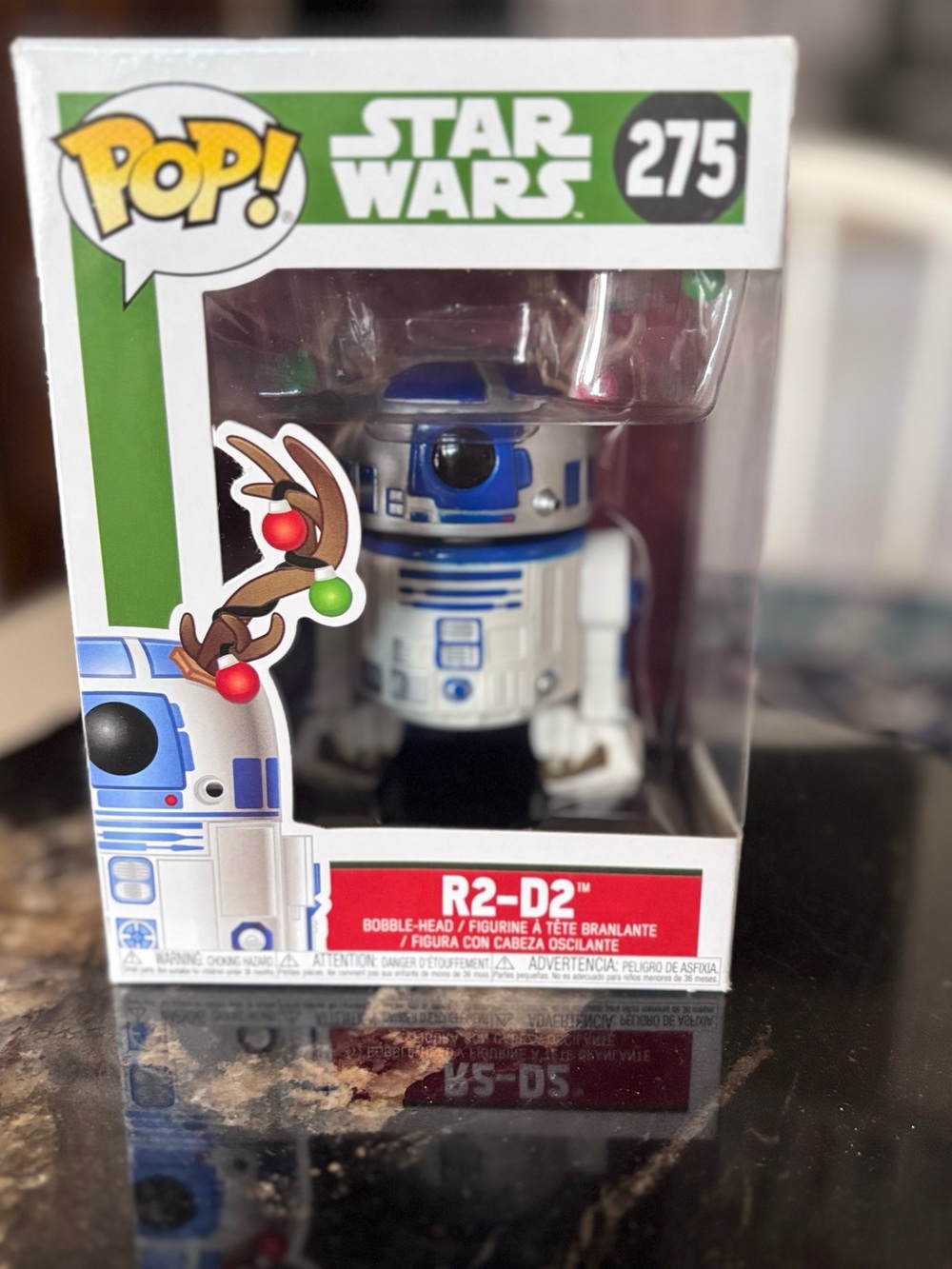Funko Pop! Star Wars: Holiday - R2-D2 with Antlers Pop! Vinyl Figure